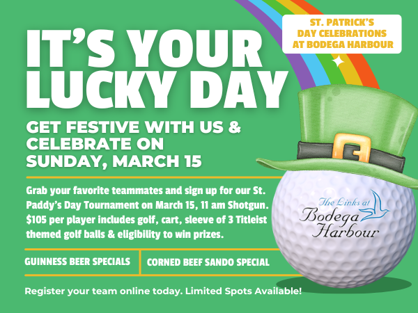 2026 St. Patrick's Day Tournament & Specials - Click for more info and to register
